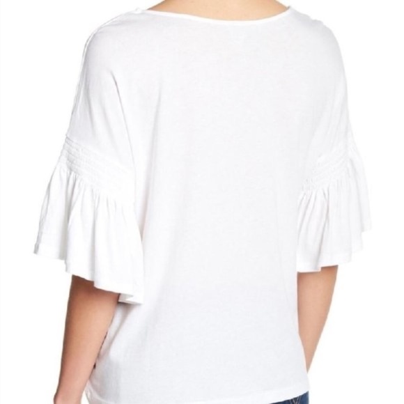 14th & Union Ruffle Sleeve Tee - Picture 2 of 6